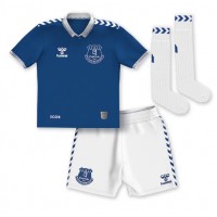 Billiga Everton Dwight McNeil #7 Barnkläder Hemma fotbollskläder till baby 2023-24 Kortärmad (+ Korta byxor)